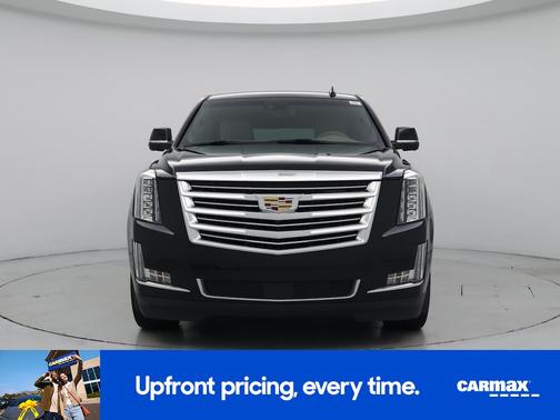 Black 2018 Cadillac Escalade ESV Platinum