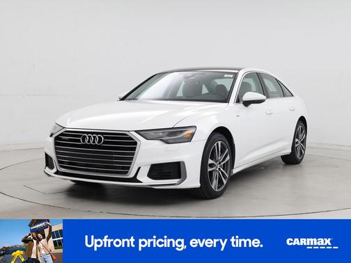 White 2019 Audi A6 Premium