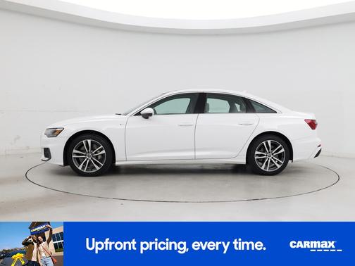 White 2019 Audi A6 Premium