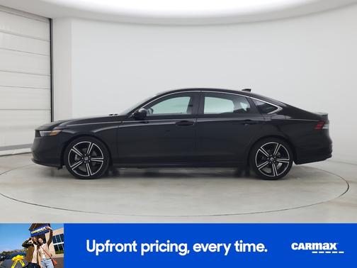 Black 2024 Honda Accord Hybrid Sport