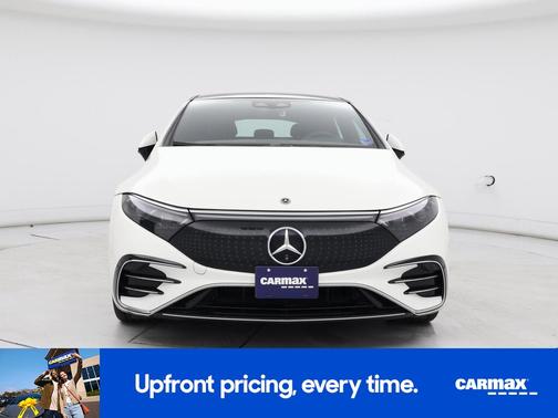 White 2022 Mercedes-Benz EQS 450+