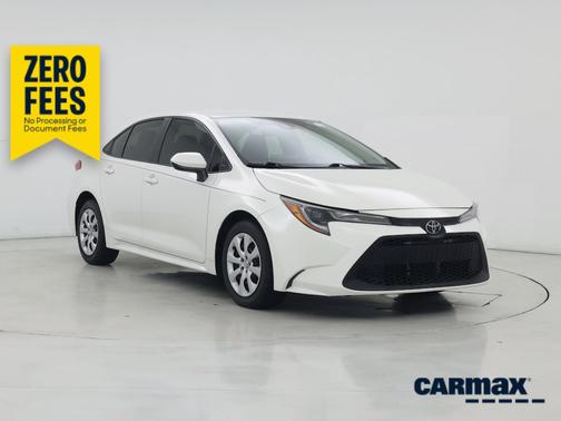 White 2020 Toyota Corolla LE