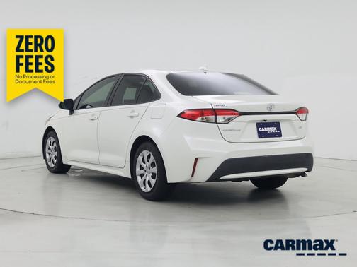 White 2020 Toyota Corolla LE