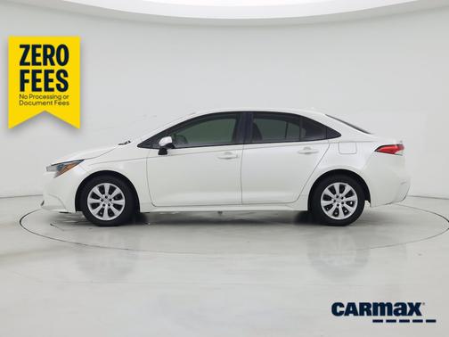 White 2020 Toyota Corolla LE