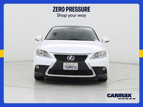 White 2016 Lexus CT 200h