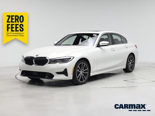 White 2019 BMW 330 I