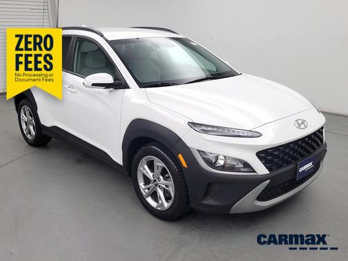 White 2023 Hyundai KONA SEL