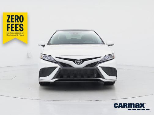 White 2023 Toyota Camry XSE