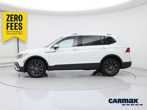 White 2022 Volkswagen Tiguan SE