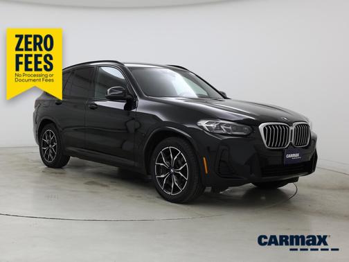 Black 2024 BMW X3 XDrive30i