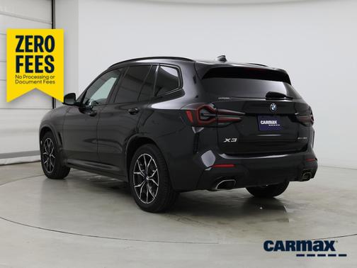 Black 2024 BMW X3 XDrive30i
