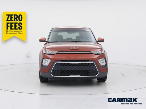 Orange 2022 Kia Soul LX