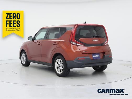 Orange 2022 Kia Soul LX