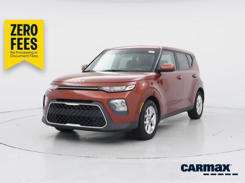 Orange 2022 Kia Soul LX