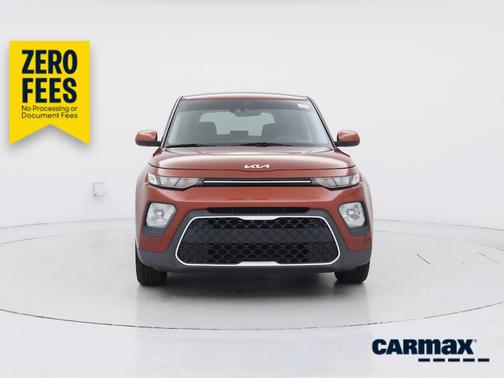 Orange 2022 Kia Soul LX
