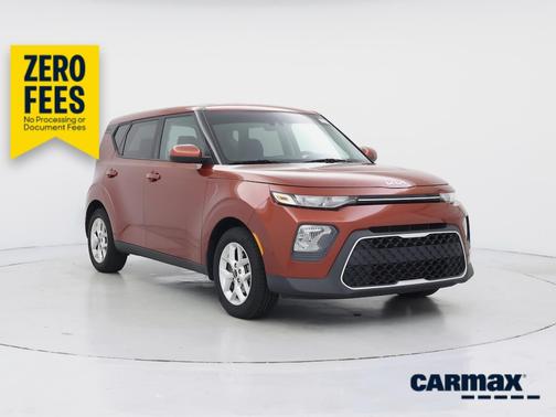 Orange 2022 Kia Soul LX