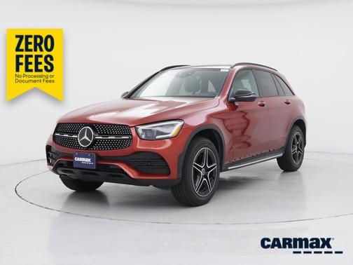 Red 2021 Mercedes-Benz GLC 300