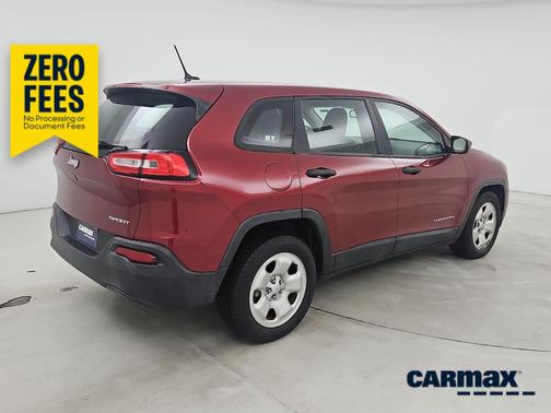 Red 2014 Jeep Cherokee Sport