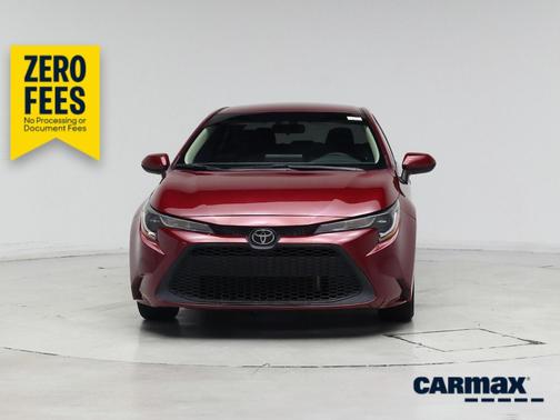 Red 2022 Toyota Corolla LE