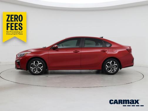 Red 2020 Kia Forte LXS