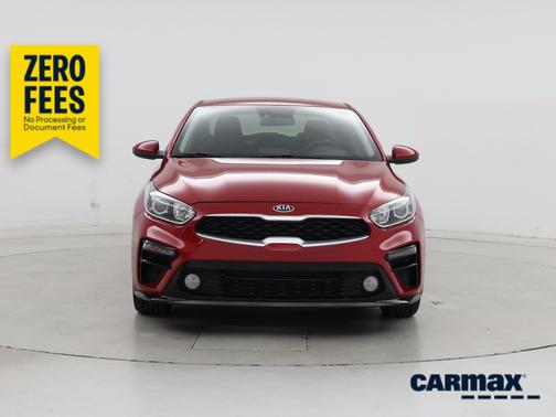Red 2020 Kia Forte LXS