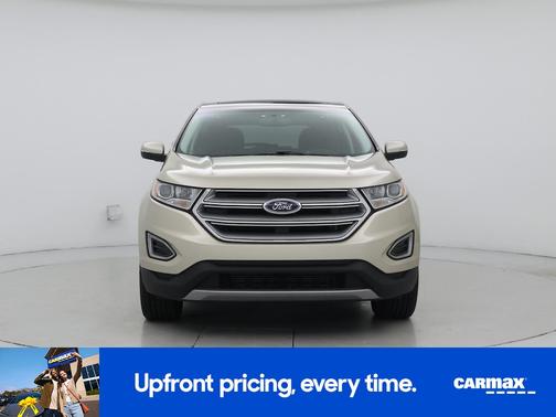 Gold 2017 Ford Edge Titanium