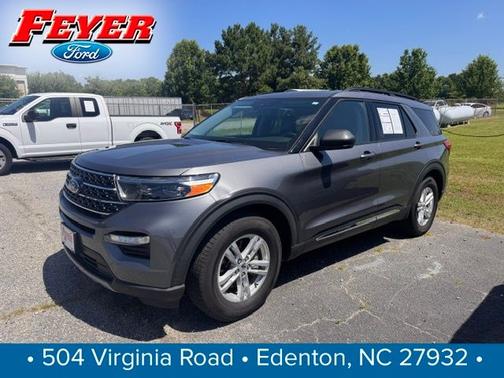 CARBONIZED GRAY METALLIC 2021 Ford Explorer XLT