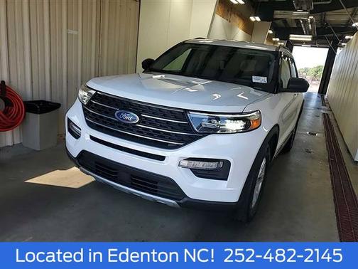 STAR WHITE MET TRI-COAT 2024 Ford Explorer XLT