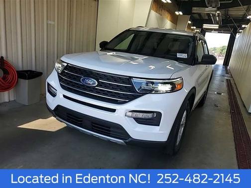STAR WHITE MET TRI-COAT 2024 Ford Explorer XLT
