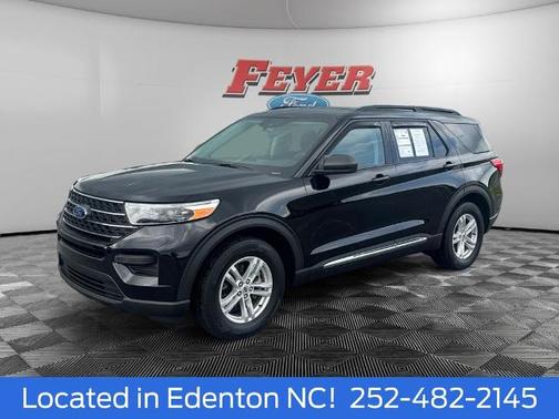 AGATE BLACK METALLIC 2024 Ford Explorer XLT