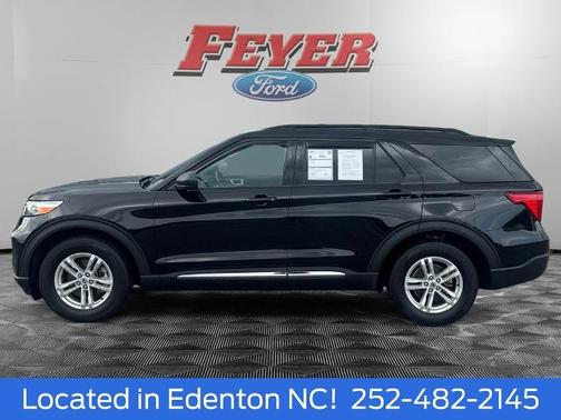 AGATE BLACK METALLIC 2024 Ford Explorer XLT