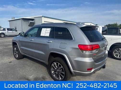 Silver 2018 Jeep Grand Cherokee OVERLAND