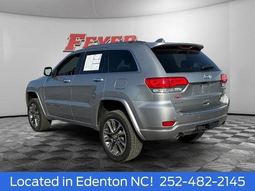 Silver 2018 Jeep Grand Cherokee OVERLAND