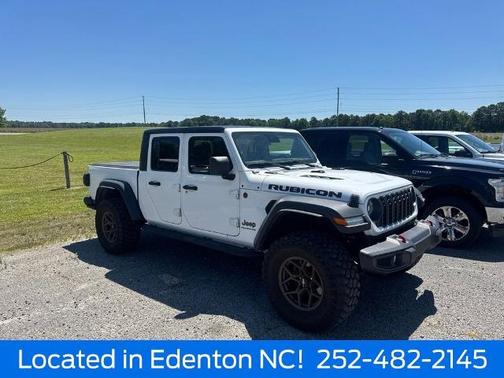 White 2024 Jeep Gladiator RUBICON