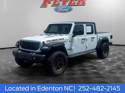 White 2024 Jeep Gladiator RUBICON