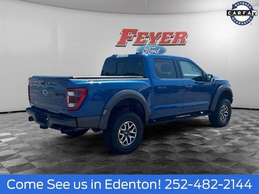 ATLAS BLUE METALLIC 2022 Ford F-150 RAPTOR
