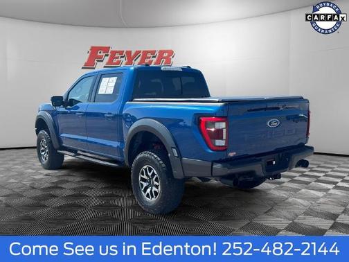 ATLAS BLUE METALLIC 2022 Ford F-150 RAPTOR