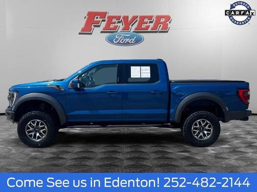 ATLAS BLUE METALLIC 2022 Ford F-150 RAPTOR