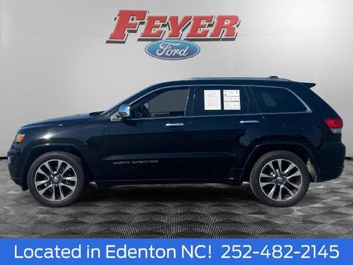 Black 2018 Jeep Grand Cherokee OVERLAND