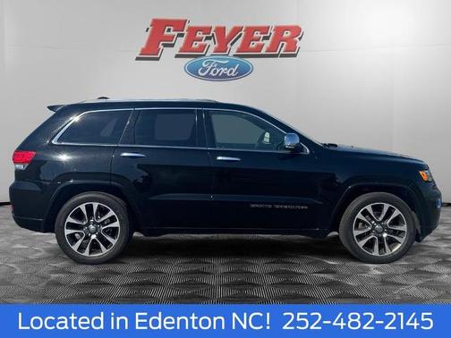 Black 2018 Jeep Grand Cherokee OVERLAND