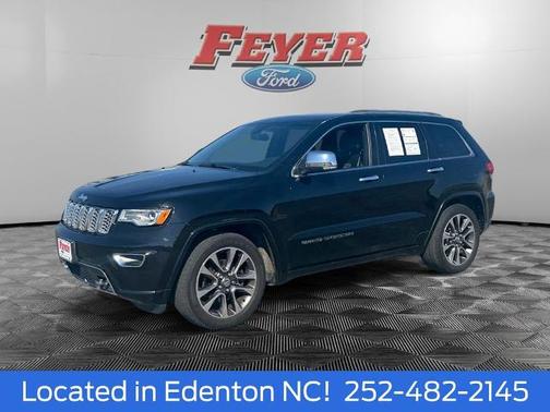 Black 2018 Jeep Grand Cherokee OVERLAND