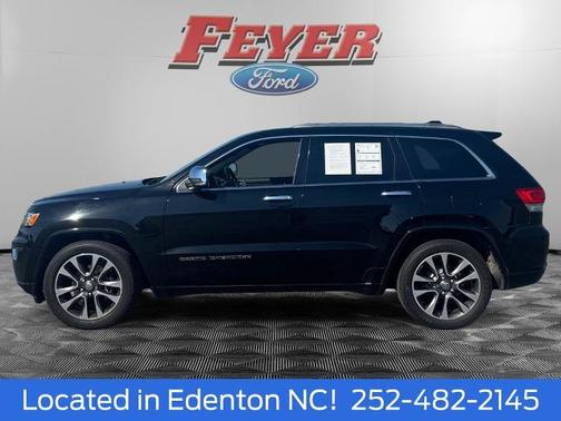 Black 2018 Jeep Grand Cherokee OVERLAND