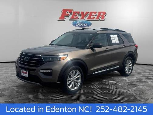 STONE GRAY METALLIC 2021 Ford Explorer XLT