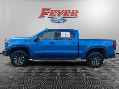 Dynamic Blue Metallic 2024 GMC Sierra 1500 AT4X