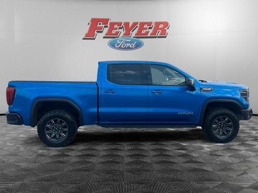 Dynamic Blue Metallic 2024 GMC Sierra 1500 AT4X