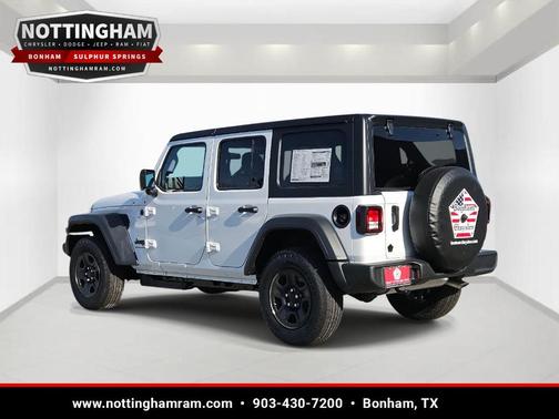 Bright White Clearcoat 2026 Jeep Wrangler Sport
