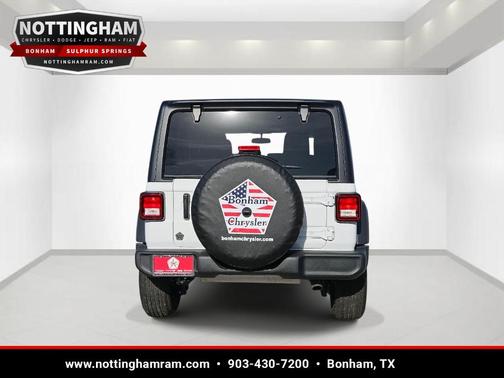 Bright White Clearcoat 2026 Jeep Wrangler Sport