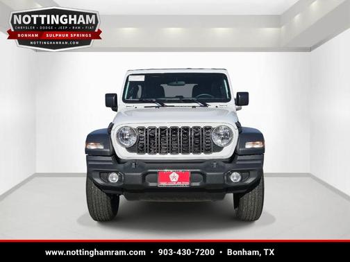 Bright White Clearcoat 2026 Jeep Wrangler Sport