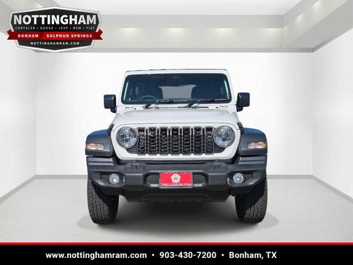 Bright White Clearcoat 2026 Jeep Wrangler Sport