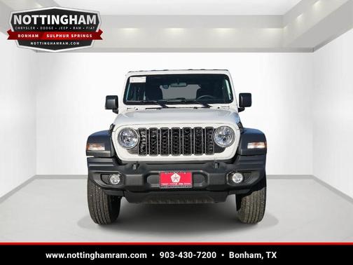 Bright White Clearcoat 2026 Jeep Wrangler Sport